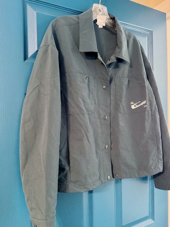 Champion Jackets & Blazers - Champion Dark Teal Jacket with White Logo
